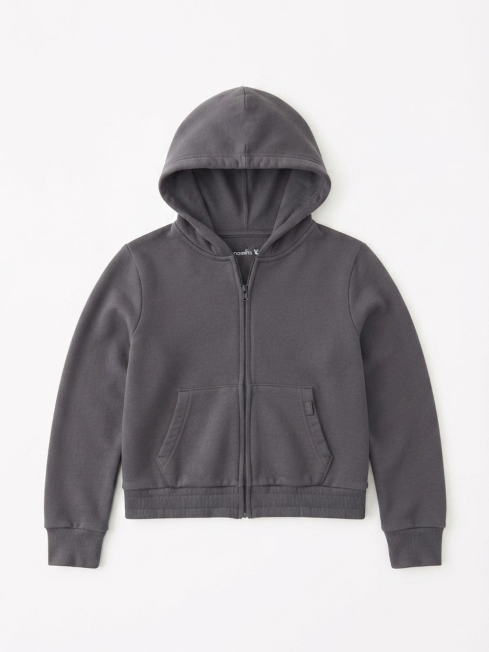 Abercrombie Kids Charcoal Zip-Up Hoodie
